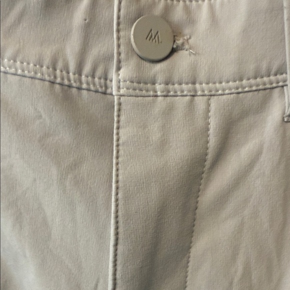 Mizzen+Main Light Gray Chinos 35 x 30 - Picture 3 of 4